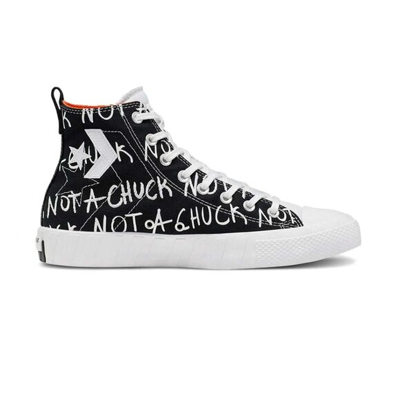 Size 10 - Converse Chuck 70 High UNT1TL3D - Black 166502C Shoes Sneakers NEW - Picture 12 of 16
